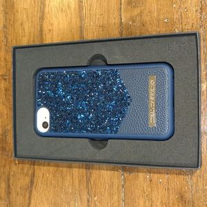 Ideal of Sweden sapphire glimmer case for iPhone 8/7/6/6s